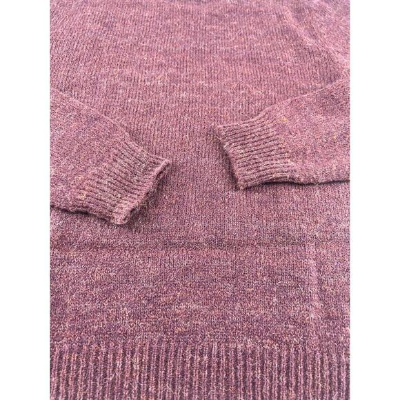 Vintage Personal Sweater Womens Small Burgundy Plum Y2K Grannycore Cabincore - Picture 7 of 7